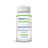 Methyl-Life B-Methylated II, Pure Pharmaceutical Grade Professional Strength Active Folate and B12 (as Methylcobalamin, 3.75 mg) - 3 Months Supply. Chewables