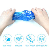 Soft Gel Ice Pack for Injuries Reusable 2 Pack, Flexible Hot Cold Pack for Neck Head Shoulder Knee Ankle Wrist Elbow Foot, Medical Cold Pack for First Aid, Migraines, Wisdom Teeth, Surgery Recovery