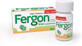 FERGON Iron Supplement, Tablets, 100 Count (Pack of 3)