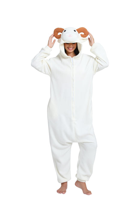 BGOKTA Halloween Animal Onesie Pajamas for Adults Costume Cosplay Homewear One Piece