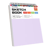 Stocking Stuffers for Kids, Soucolor 9" x 12" Sketch Book 2-Pack, Valentines Day Gifts for Kids Adults, Teens Birthday Party Art Supplies, Christmas Gifts for Teenagers, Easter Basket Stuffers