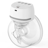 BELLABABY  Wearable Breast Pump Hands Free Low Noise, Breastfeeding Electric Breast Pump Comes with 24mm Flanges, 4 Modes & 6 Levels Suction, 1PC Gray