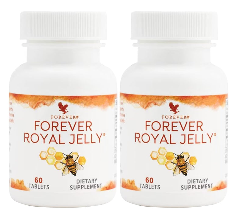 Forever Royal Jelly 100% Natural, Pack of 2 (120 Tablets)