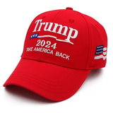 Trump 2024 Hat Donald Trump Hat 2024 MAGA Hat Take America Back USA Embroidered Adjustable Baseball Cap Red