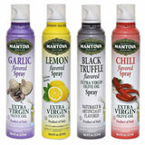 Spray Garlic, Lemon, Truffle and Chili Extra Virgin Olive Oil (Pack of 4)