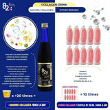 82X Collagen Premium - Marine Collagen - Collagen Peptides Liquid Drink for Skin Hair Nails from Japan with 82 Fermented Plants, Vitamins, Minerals & Supplements