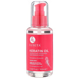 Luseta Keratin Hair Oil Serum for Color Treated Damaged & Dry Hair Strengthening & Nourishing, Keratin Hair Treatment Oil, Free of Sulfates, Paraben and Gluten 3.38 oz