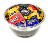 Klub Bulk 1.5-Lbs M&M's Mini Packs Milk Chocolate Peanut Carmel and Peanut Butter Combo American Candy Bulk Pantry Party Size Wholesale Multipack Variety Bag (24-OZ)