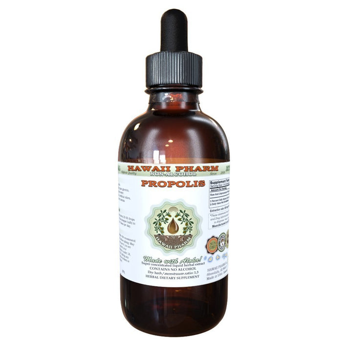 Propolis Alcohol-Free Liquid Extract, Raw Propolis Glycerite 4 oz