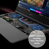 LENOVO Legion Y540 15.6" FHD Gaming Laptop, 9th Gen i7-9750H Hexa-Core, 16GB RAM 1TB SSD+1TB HDD, NVIDIA GeForce GTX 1660Ti 6GB GDDR6, Fingerprint Reader, Windows 10 Home