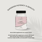 OBGYN Developed 300 mg DIM Supplement for Estrogen & Hormone Balance, 2 Month Supply (60 Count)