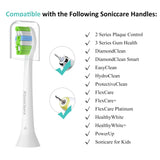 Pisonicleara Replacement Toothbrush Heads - Compatible with Philips Sonicare Electric Toothbrush (10 Pack), Refill.