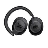 JBL Live 770NC - Wireless Over-Ear Headphones with True Adaptive Noise Cancelling with Smart Ambient, Up to 65 Hours of Battery Life, Comfort-fit Fabric Headband & Carrying Pouch (Black)