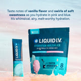 Liquid I.V.® Hydration Multiplier - Cotton Candy | Electrolyte Powder Drink Mix | 1 Pack (16 Servings)