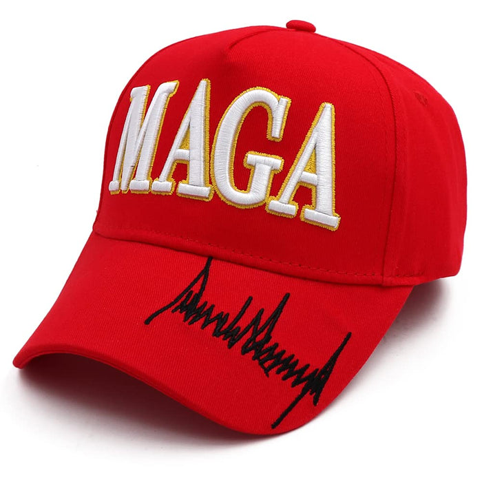 MAGA Hat,Donald Trump 2024 Hat Make America Great Again Hat Adult Embroidered MAGA USA Flag Adjustable Baseball Cap