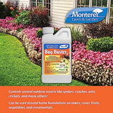 Monterey Bug Buster II - Synthetic Insecticide - 8 Ounce Concentrate - Apply Using a Sprayer Following Mix Instructions