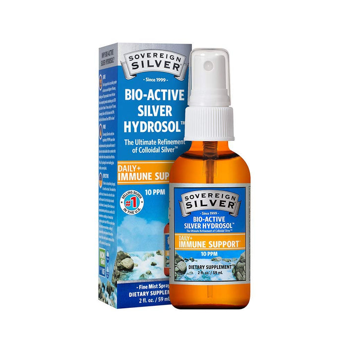 Bioactive Silver Hydrosol Spray – 10 PPM Fine Mist, 2 oz