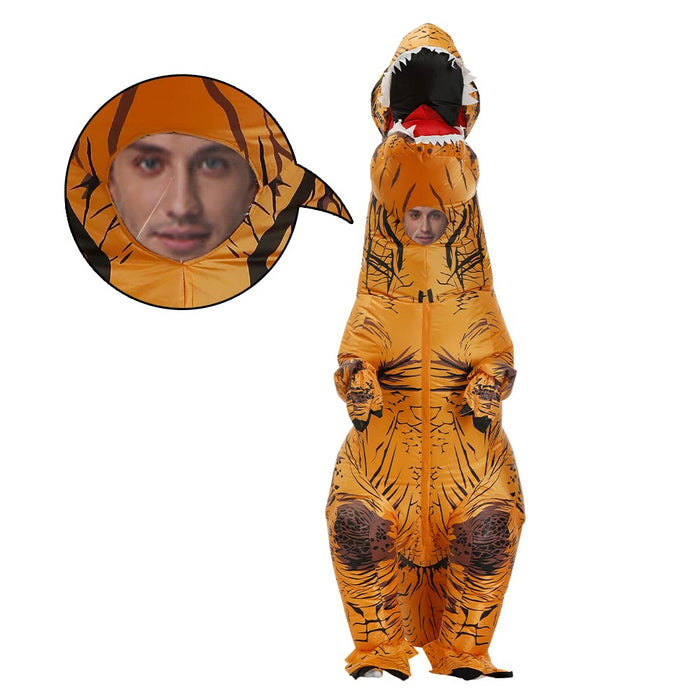 AOOMYL Dinosaur Costume T-rex Costumes, Inflatable Halloween Costumes, Inflatable Costume For Adult