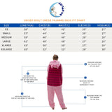 COSUSKET Fitted Unisex Adult Pig Onesie Pajamas, Halloween Flannel Women's Cosplay Animal One Piece Costume Pink