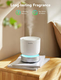 GoveeLife Smart Essential Oil Diffuser with Alexa Voice App Control for Home Office Bedroom, 300ml Quiet Cool Mist Aroma Diffuser with 2 Mist Modes, White Noise, Waterless Auto Off/Alarm