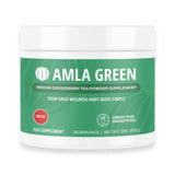 Amla Powder & Decaf Green Tea Superfood Supplement, 20x Ultra Concentrated Amla, Antioxidant Support, Made with Oolong Tea and Indian Gooseberries, Organic, Vegan, Decaf, 30 Servings