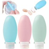 Travel Bottle, Travel Bottle, Convenient Goods, Shampoo Bottle, For Travel, Travel Set, Refill Bottle, Travel Goods, Clear Pouch Included, TAYOTTE (Set of 3.1 fl oz (90 ml) [Over 7,800 Pieces]