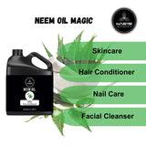 Naturevibe Botanicals Neem Oil 32 Ounces Azadirachta Indica | 100% Pure and Natural Neem Leaf Oil | Cold Pressed and Unrefined | Great as Body Oil (946 ml)