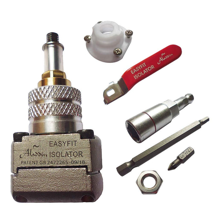 ALADDIN EasyFit Isolator Valve and Tools Pack - Starter Kit