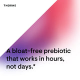 THORNE Prebiotic + Dissolvable Supplement Disc - Bloat-Free Prebiotic with PreForPro and Green Tea Extract - 30 Servings