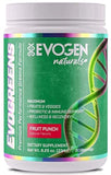 Evogen Evogreens | Premium Performance Greens Superfood, Spirulina, Pomegranate, Probiotics, Kale | 30 Servings … (Fruit Punch, 30 Servings)