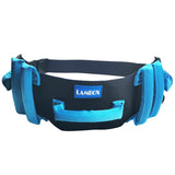 LAMBOX Gait Belt-Transfer Belt with 7 Comfortable Padded Handles-Medical Nursing Safety Gait Assist Device for Elderly, Seniors, Therapy (Blue, 60 inch)