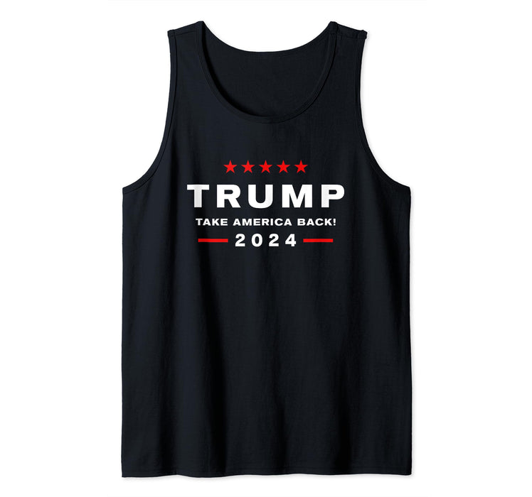 Donald Trump 2024 Take America Back Election - The Return Tank Top