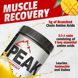 Kodiak Supplements Peak Post Workout - BCAA 2:1:1 Creatine - Glutamine - Muscle Recovery and Strength Building Supplement - 30 Servings - Tropical Mango