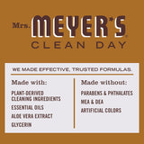 MRS. MEYER'S CLEAN DAY Liquid Dish Soap, Biodegradable Formula, Limited Edition Acorn Spice, 16 fl. oz - Pack of 3