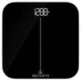 INEVIFIT Premium Bathroom Scale, Highly Accurate Digital Bathroom Body Scale, Precisely Measures Weight up to 400 lbs