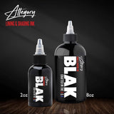 Allegory Tattoo Ink – Blak, Premium Black Tattoo Ink, Perfect for Lining and Shading, Smooth, Consistent Pigment, Vegan Friendly Tattoo Color, Organic Ink, Crafted in The USA, 8 oz