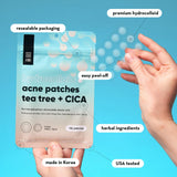 LE GUSHE K-BEAUTY Pimple Patches for Face (132 dots) - Hydrocolloid Acne Patch for Zits and Blemishes - Invisible Blemish Patches | Spot Cover Stickers for Glowing Skin | Korean Skin Care