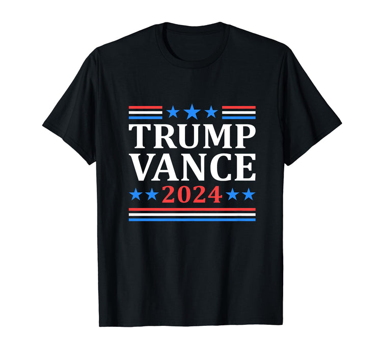 Trump Vance 2024 For President VP USA Election Patriotic T-Shirt