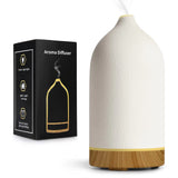 BOXING Ceramic Diffuser,Stone Essential Oil Diffuser, Ultrasonic Aromatherapy Diffusers,Essential Oils for defusers for Home/Bedroom (100ML).