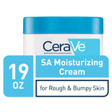 CeraVe Moisturizing Salicylic Acid Cream For Rough And Bumpy Skin | Exfoliating Body Cream with Lactic Acid, Hyaluronic Acid, Niacinamide & Ceramides | Fragrance Free & Allergy Tested | 19 Ounce