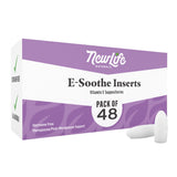NewLife Naturals Vitamin E Suppositories 38IU - Vaginal Dryness Irritation Menopause Support - All Natural Estrogen Free Feminine Care - 48 Inserts