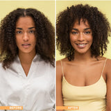 BOUNCE.ME Curl Balm by DESIGNME | Curl Cream for Curly Hair with Nourishing Argan Oil | Wave, Coil, and Curl Defining Cream | Sulfate Free and Paraben Free Curling Cream for Curly Hair, (8.5 Fl Oz)