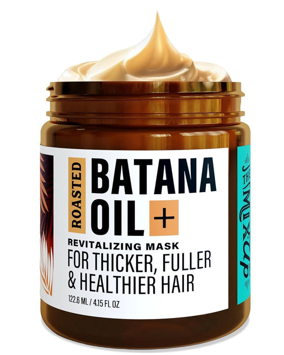 Roasted Batana Oil + Nourishing Hair Mask - Get Fuller, Healthier Hair - With Essential Oils & Botanicals - Hair Strength & Resilience