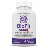 Biofit Max Probiotic 40 Billion CFU Bio Fit Gut Health Supplement for Men Women 60 Capsules