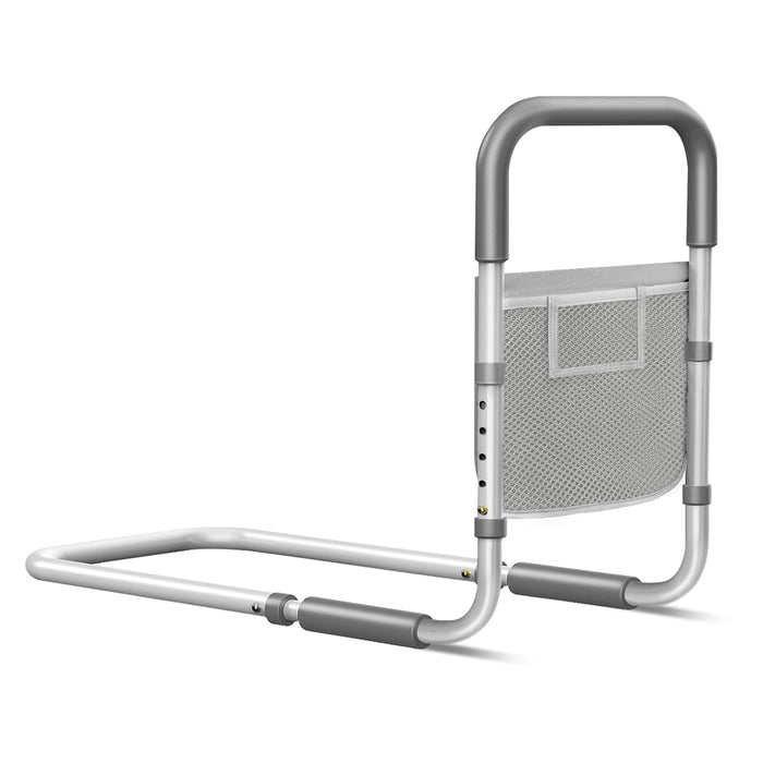 Bed Rails for Elderly Adults Safety: Adjustable Bed Assist Rails for Seniors & Patients with Storage Bag - Bedside Rail Handle Support Bar Bed Guard Rails - Fits King Queen Full Twin Medium