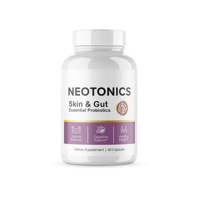 Neotonics Skin and Gut Essential, Neotonics Skin & Gut, Neotonics Advanced Formula Skin Gut, Neotonics Review, Neo Tonics Skin and Gut Health Supplement Pills, Neotronics (60 Capsules)