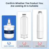 GLACIER FRESH DA29-00003G Water Filter, Compatible with Samsung* Aqua-Pure Plus, DA29-00003G, DA29-00003F, DA29-00003B, HAFCU1, RFG237AARS, FMS-1, RS22HDHPNSR, RSG257AARS, WSS-1, 3Pack