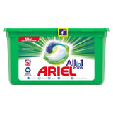 ARIEL All-in-1 PODS, Washing Liquid Laundry Detergent Tablets 36 Washes, Original, Brilliant Stain Removal Even In A Cold Wash, Fresh Scent Of Clean