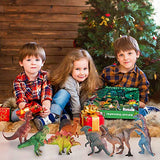 Christmas Advent Calendar 2024 Realistic Dinosaur Figurine Décor Xmas 24 Days Countdown Calendar Christmas Gift For Boys and Girls