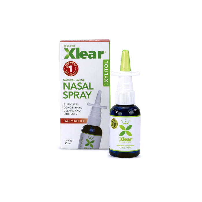 Xlear Nasal Spray with Xylitol, 1.5 fl oz (Pack of 2)